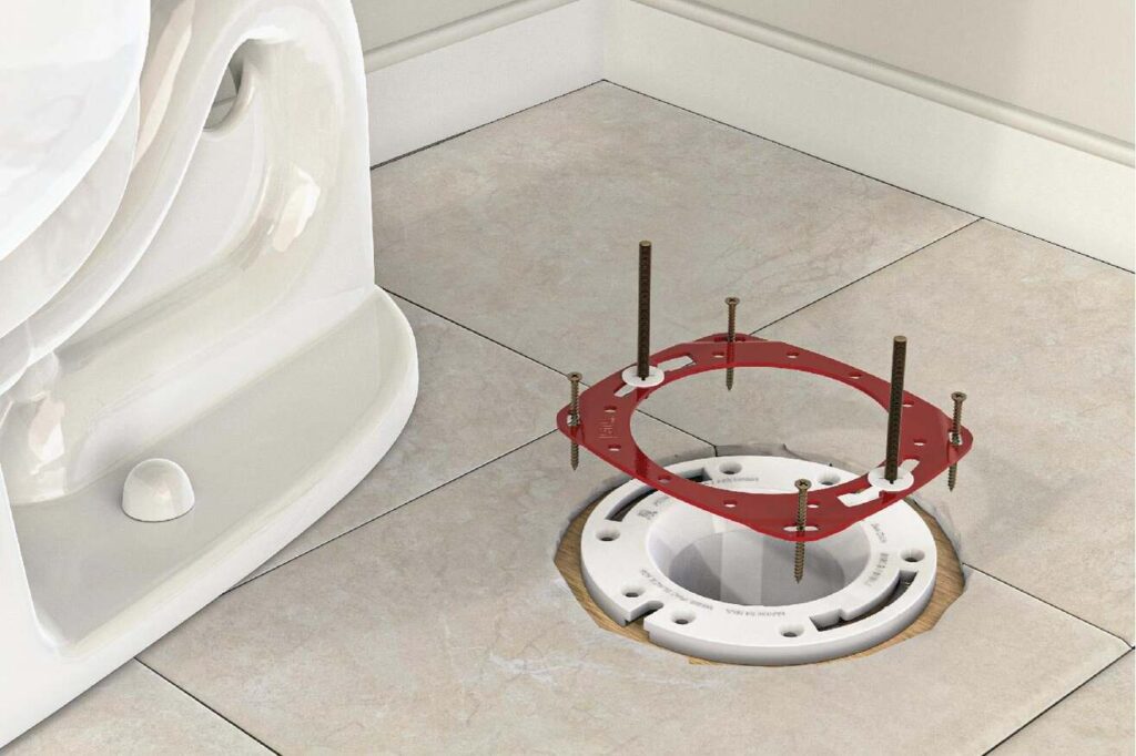 How To Install A Toilet Closet Flange www.toiletlounge.com