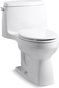 KOHLER 3810-0 Santa Rosa Comfort Height Elongated 1.28 GPF Toilet Img