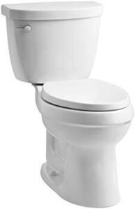 KOHLER K-3609-0 Cimarron Comfort Height Elongated 1.28 GPF Toilet Img