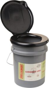 Reliance Products Luggable Loo Portable 5 Gallon Toilet Img