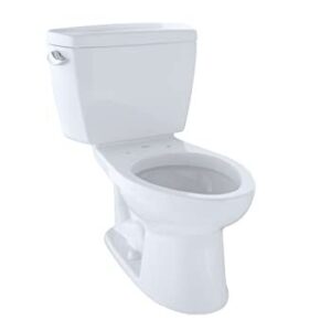 TOTO CST744SL#01 Drake 2-Piece Ada, Elongated Bowl Toilet Img