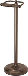 Gatco 1436BZ Pedestal Toilet Paper Holder Img