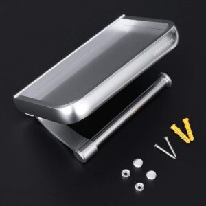 Homemaxs Anti-Rust Aluminum Toilet Paper Holder Img