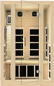 JNH Lifestyles 2 Person Far Infrared Sauna Img