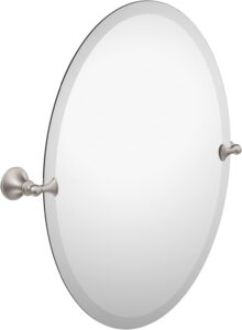 Moen DN2692BN Glenshire Bathroom Oval Tilting Mirror Img