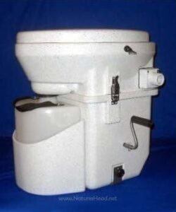 Nature's Head Dry Composting Toilet with Standard Crank Handle Img