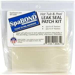 Spa Bond Hot Tub & Pool Leak Sealer Patch Kit Img