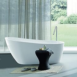 Vanity Art 54.7-Inch Freestanding Bathtub Img