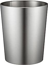 iDesign Patton Round Metal Trash Can Img